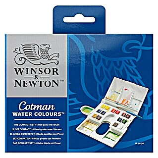 Winsor & Newton Cotman Aquarelverfset Compact Set (Pot)