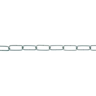 Stabilit Zierkette Meterware (Durchmesser: 2,5 mm, Stahl, Weiß)