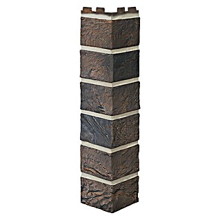 BaukulitVox Solid Brick Außenecke York (Mocca, 420 x 92 x 92 mm)