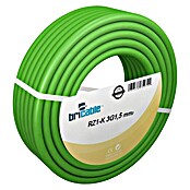 Bricable Cable eléctrico libre de halógenos (RZ1-K3G1,5, Largo: 25 m, Verde)