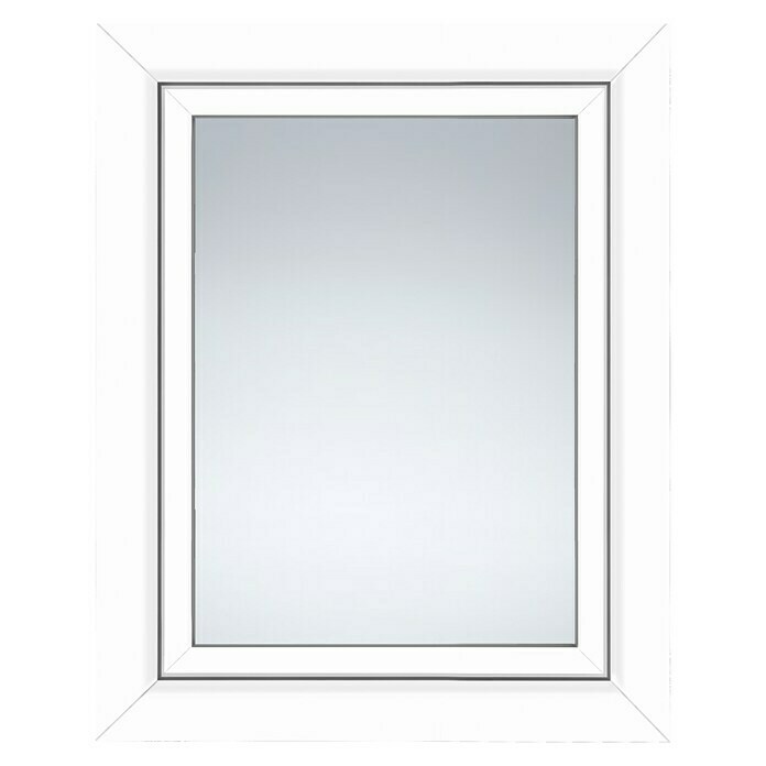 Solid Elements Kunststofffenster Q81 Excellence (B x H: 80 x 100 cm, DIN Anschlag: Links, Weiß)