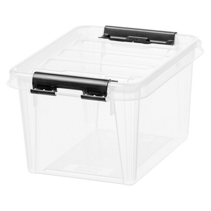 SmartStore Aufbewahrungsbox (L x B x H: 20 x 15 x 11 cm, Kunststoff, Transparent)