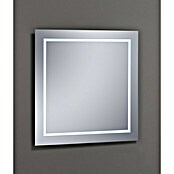 Espejo con luz LED Linnea (Dimensiones (An x Al): 80 x 80 cm)