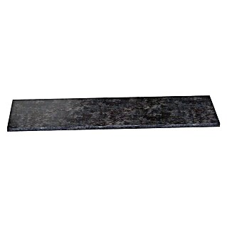 Camargue Espacio Waschtischplatte (160 x 46 x 3,2 cm, Metallic)