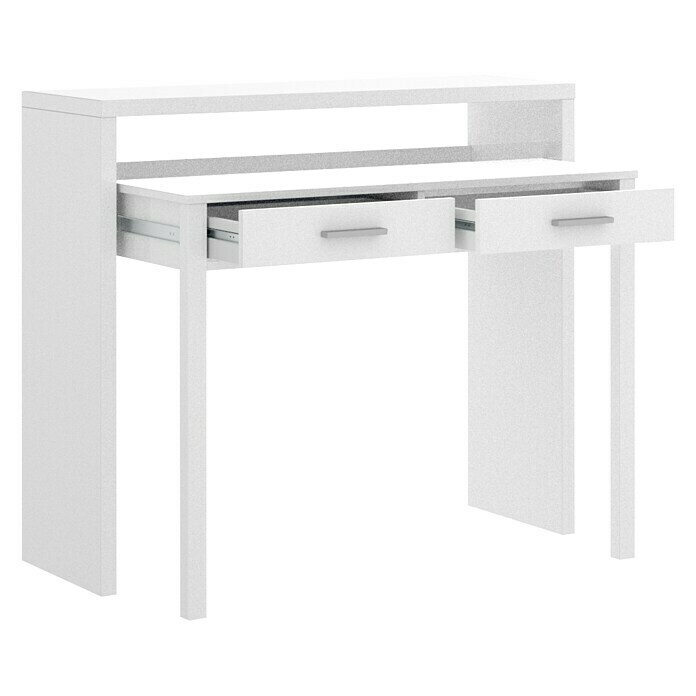 Mesa de escritorio extensible Seven (L x An x Al: 36 x 99 x 88 cm)