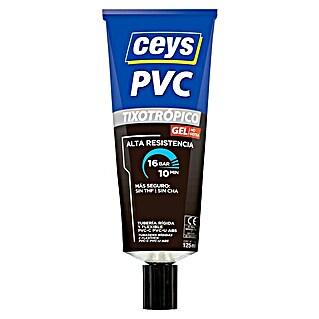 Ceys Adhesivo PVC Tixotrópico (Blanco, 125 ml)