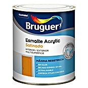 Bruguer Esmalte de color Acrylic multisuperficie (Blanco algodón, 250 ml, Satinado)