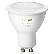 Philips Hue LED-Leuchtmittel White & Color Ambiance (GU10, 5,7 W, RGBW, Dimmbar, 1 Stk.)