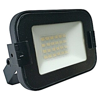 Alverlamp Proyector LED LQ (10 W, Color de luz: Blanco neutro, IP65, Negro)