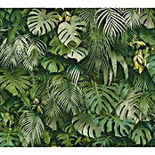 AS Creation Greenery Vliestapete Dschungelblätter (Grün, Floral, 10,05 x 0,53 m)