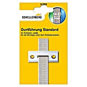 Schellenberg Gurtführung Mini & Maxi (7 x 65 x 17 mm, Geeignet für: Rollladen-Maxi/Mini-Systeme, Weiß)