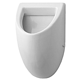 Duravit Urinal Fizz (Unbeschichtet, Zulauf: Hinten, Absaugspülung, Farbe: Weiß, Mit Zielobjekt, Geeignet für: Montage ohne Deckel)