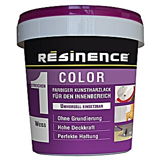 Résinence Color Farbiger Kunstharzlack (Weiß, 250 ml)
