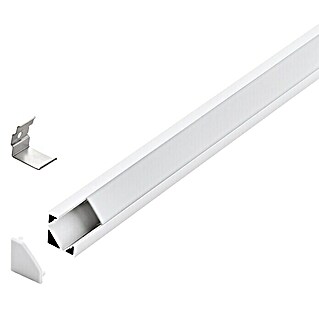 Eglo Profil Corner Profile 2 (100 x 1,8 x 1,8 cm, Weiß, Aluminium)