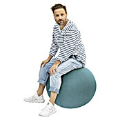 Sitting Ball Gymnastikball Felt (Aquarius, Durchmesser: 65 cm, Material Bezug: 100 % Polyester)