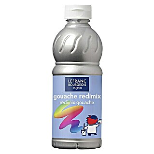 Lefranc & Bourgeois Gouachefarbe Redimix (Silber, 500 ml, Flasche)