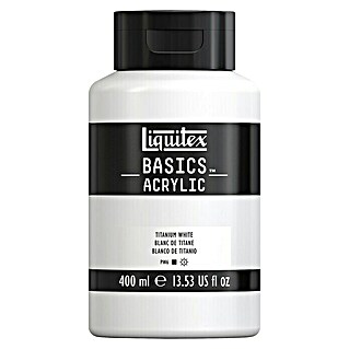 Liquitex Basics Akrilna boja (Titan bijelo, 400 ml, Boca)