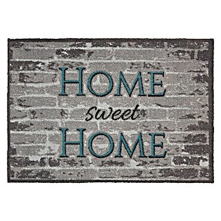 Astra Casadoor Fußmatte Home Sweet Home (Grau, 50 x 70 cm, 100 % Polyamid)