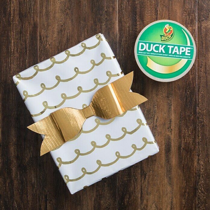 Duck Tape Kreativklebeband (Gold, 9,1 m x 48 mm)