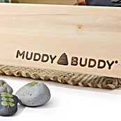 Muddy Buddy Tipi-Zelt Dreamer (L x B: 135 x 135 cm, Holz, Natur/Warmgrau)