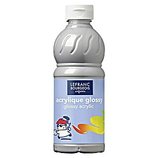 Lefranc & Bourgeois Acrylfarbe Glossy (Silber, 500 ml, Flasche)