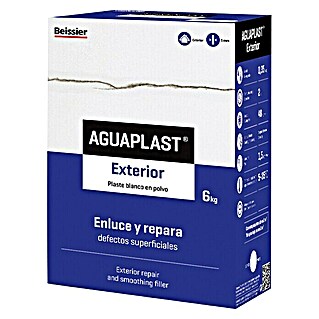 Beissier Aguaplast Plaste exterior (Blanco, 6 kg)
