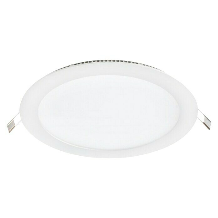 Led Hispania Downlight LED empotrable Epistar (20 W, Color de luz: Blanco neutro, Diámetro: 22 cm, Blanco)