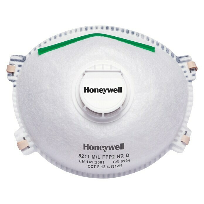 Honeywell Mascarilla (Clase de filtro: FFP2, 2 uds.)
