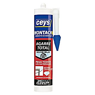 Ceys Adhesivo para montaje Montack (Transparente, 300 ml)