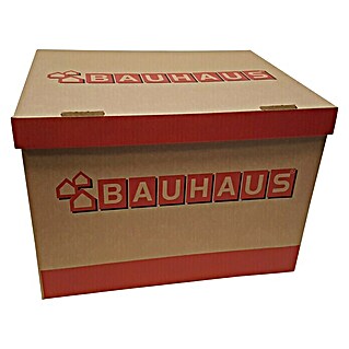 BAUHAUS Caja para archivadores (2 ud., L x An x Al: 397 x 320 x 288 mm, Cartón corrugado)