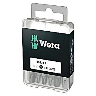 Wera Bit-Box 851/1 (PH 3, 10 -tlg.)