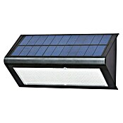 Arte confort Aplique solar para exterior con sensor Merope Negro (Célula solar, Blanco neutro)
