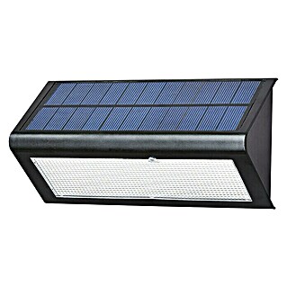 Arte confort Aplique solar para exterior con sensor Merope  (Detector de movimiento, 6 W, Color de luz: Blanco neutro, Negro)