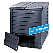 Garantia Komposter (80 x 80 x 100 cm, 600 l, Mit Bodengitter)