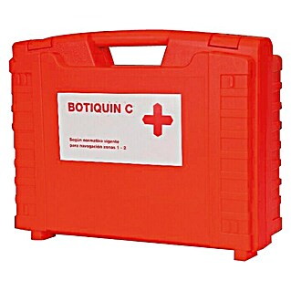 Botiquín médico para emergencias Zonas 1 y 2 (Rojo)