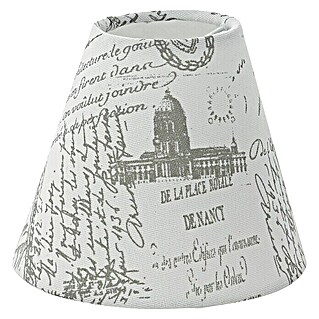 Eglo Lampenschirm 1+1 Vintage (Ø x H: 14 x 12 cm, Grau, Textil)