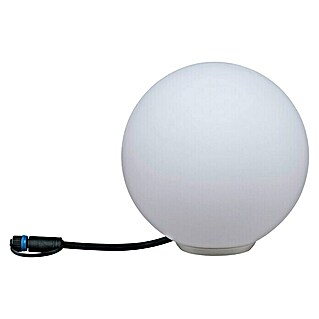 Paulmann Plug & Shine Aplique para exterior LED Globe (1 luz, Blanco cálido, 2,8 W, IP67)