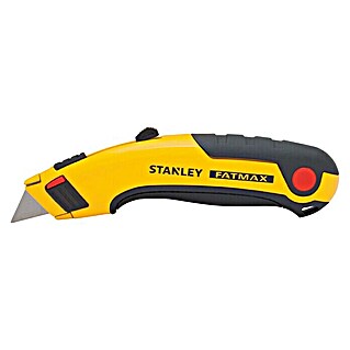 Stanley FatMax Cuchillo cúter (Cuchilla trapezoidal, Depósito de cuchillas en carcasa)