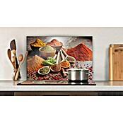 CUCINE Küchenrückwand (Oriental Spice, 60 x 40 cm, Stärke: 6 mm, Einscheibensicherheitsglas (ESG))