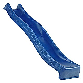 Rutsche (Länge: 300 cm, Hart-Polyethylen, Blau)