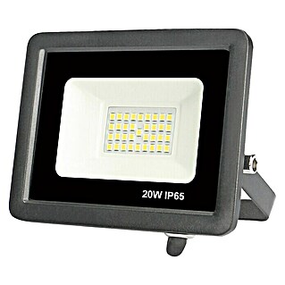 Proyector LED FLHEK  (20 W, Negro, Color de luz: Blanco neutro)