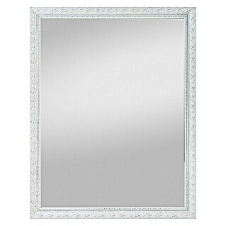 Rahmenspiegel Pius (50 x 70 cm, Weiß)