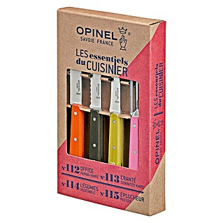 Opinel Messer-Set Les Essentiels (4 -tlg., Mehrfarbig)