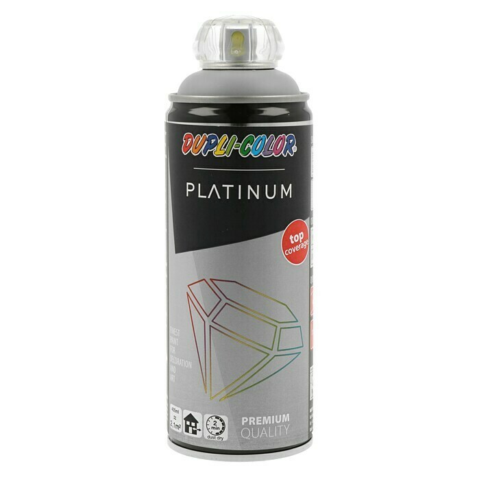 Dupli-Color Platinum Buntlack-Spray RAL 7001 (Silbergrau, 400 ml, Seidenmatt)