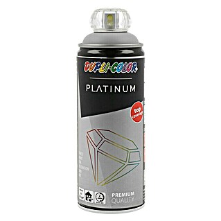 Dupli-Color Platinum Kleurlak, spray platinum RAL 7001 Zilvergrijs (Zilvergrijs, 400 ml, Zijdemat)