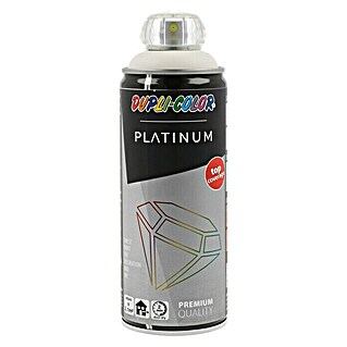 Dupli-Color Platinum Buntlack-Spray platinum RAL 9010 (Reinweiß, 400 ml, Seidenmatt)
