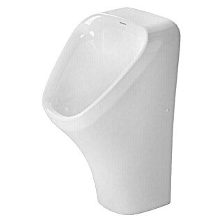 Duravit DuraStyle Urinal (Ohne Spülrand, Mit antibakterieller Glasur, Wasserlos, Farbe: Weiß, Mit Zielobjekt)