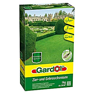 Gardol Windsor Zier- & Gebrauchsrasen (1 kg, Inhalt ausreichend für ca.: 50 m²)