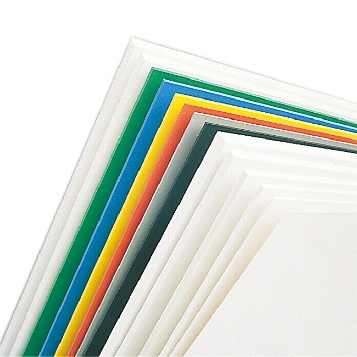 3mm PVC Hartschaum Platte Hartschaumplatte weiß Kunststoff Platte Zuschnitt 