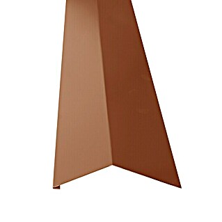 Probau Slagregenschort Voor dakgoot PP12 (Terracotta, Lengte: 100 cm, Staal)